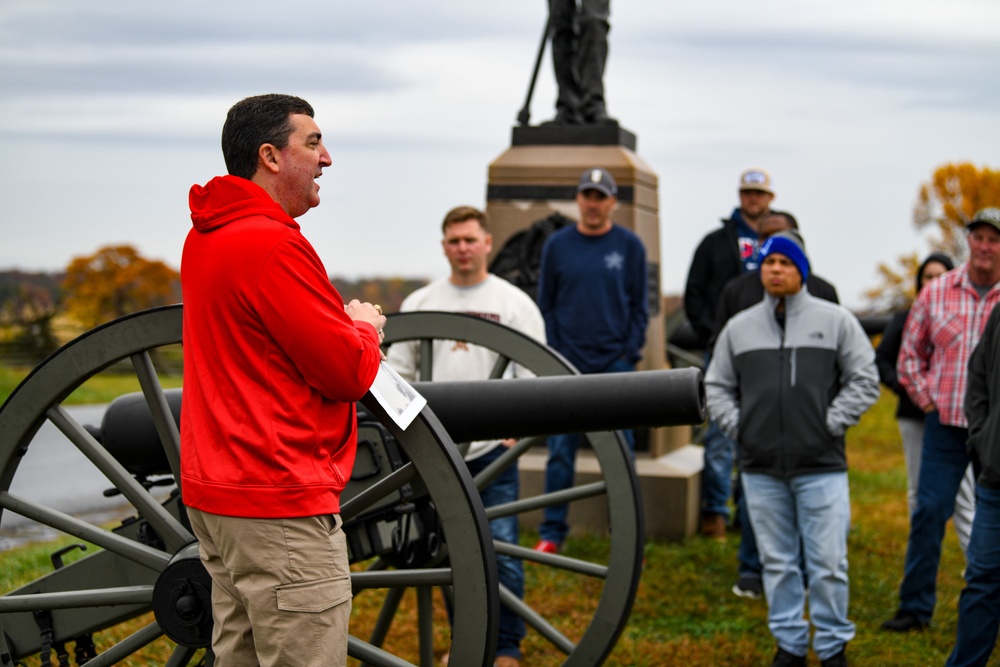 Gettysburg staff ride provides leadership lessons