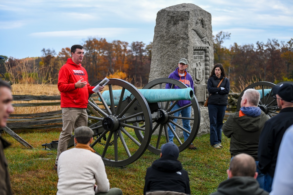 Gettysburg staff ride provides leadership lessons