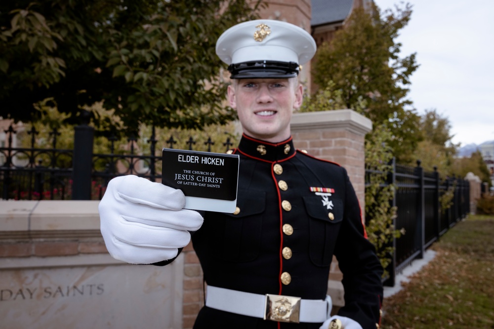 Mission Release Program: Utah Marine reservist recalls serving his Latter-Day Saint Mission during his enlistment