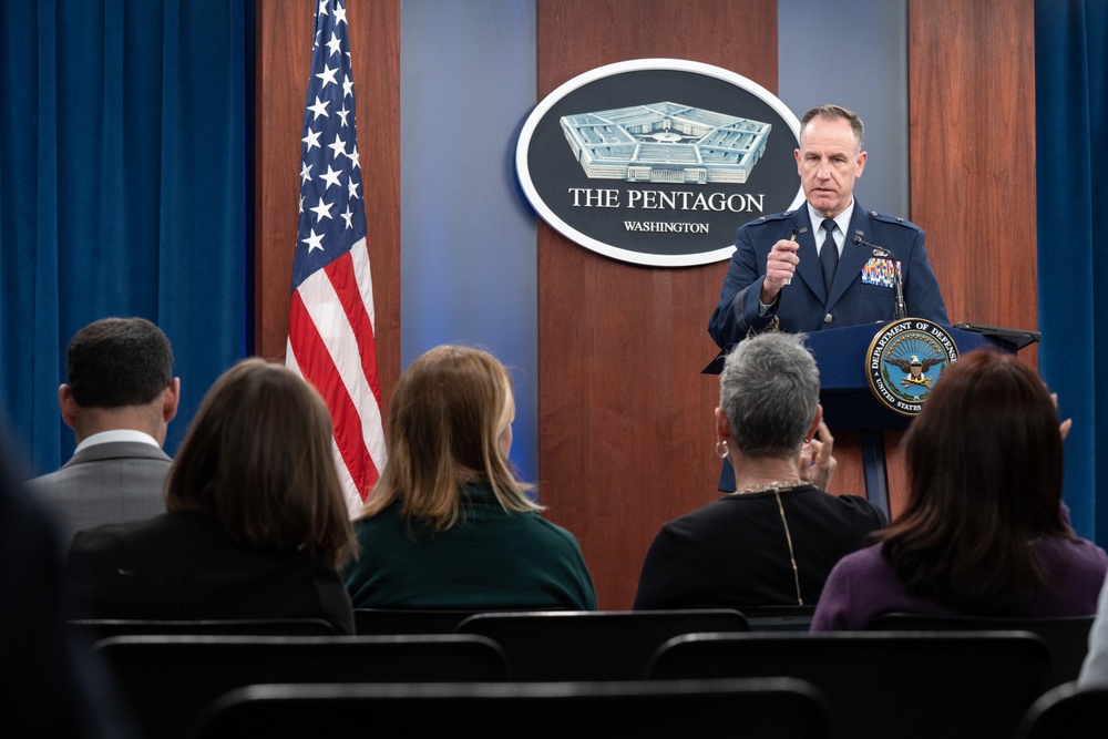 Pentagon Press Briefing