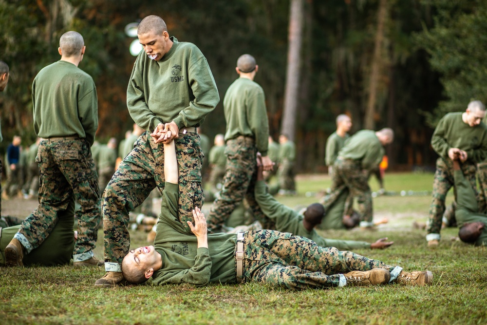 Dvids Images Mike Company 3rd Recruit Training Battalion Participating In The Marine Corps 