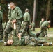 Mike Company, 3rd Recruit Training Battalion participating in the Marine Corps Martial Arts Program.