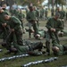 Mike Company, 3rd Recruit Training Battalion participating in the Marine Corps Martial Arts Program.