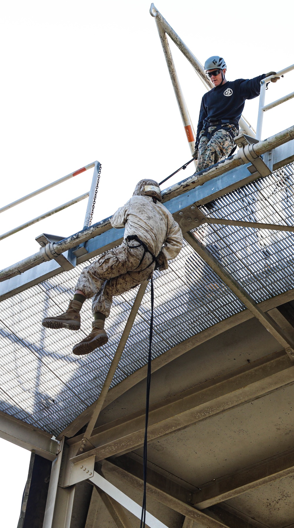 India Company Rappel Tower