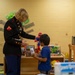 U.S. Marines volunteer at Toys for Tots event