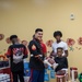 U.S. Marines volunteer at Toys for Tots event