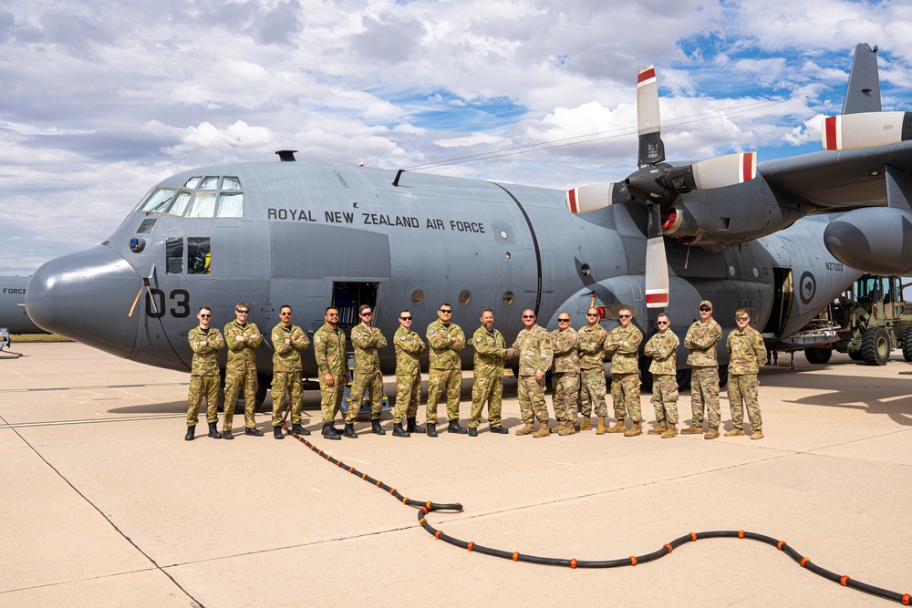 International maintenance crews say goodbye to their U.S. counterparts