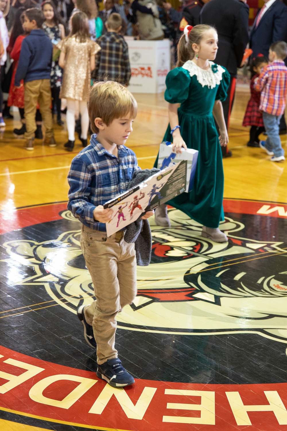 President Biden and First Lady Attend Toys for Tots Event