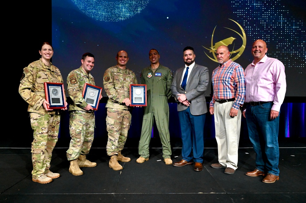 350th Spectrum Warfare Wing Crows awarded at AOC