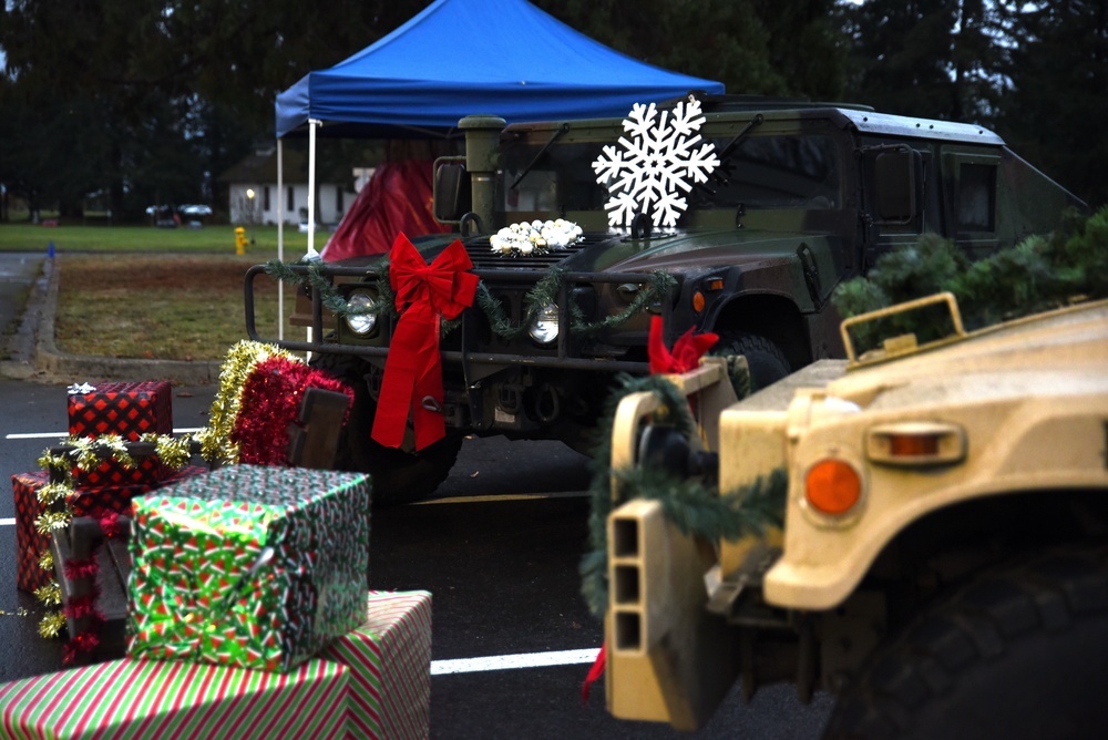 Team McChord holiday tree lighting ceremony