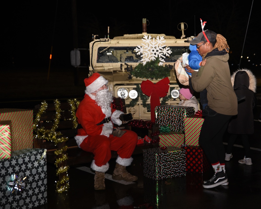Team McChord holiday tree lighting ceremony