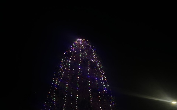 Team McChord holiday tree lighting ceremony