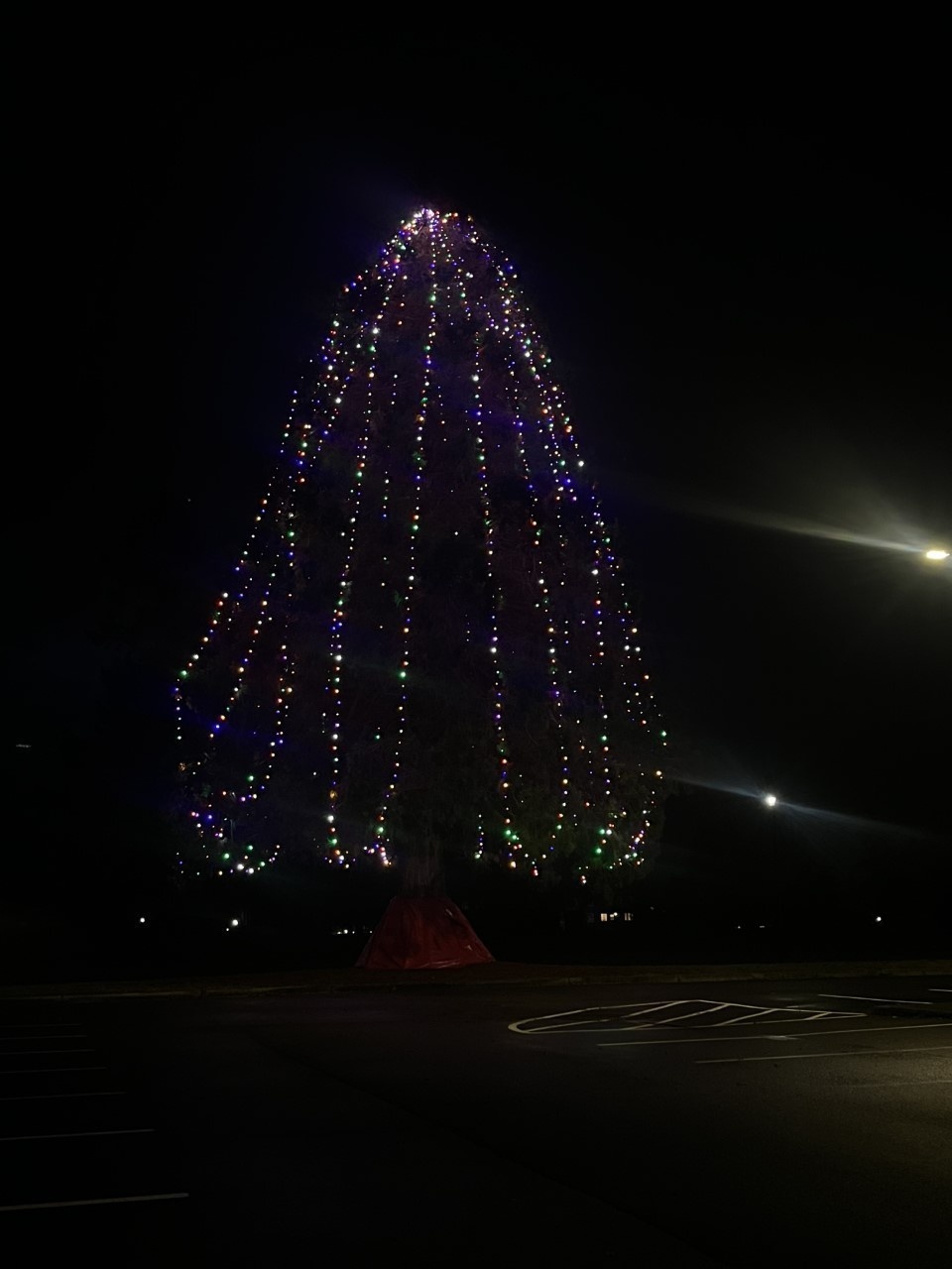 Team McChord holiday tree lighting ceremony