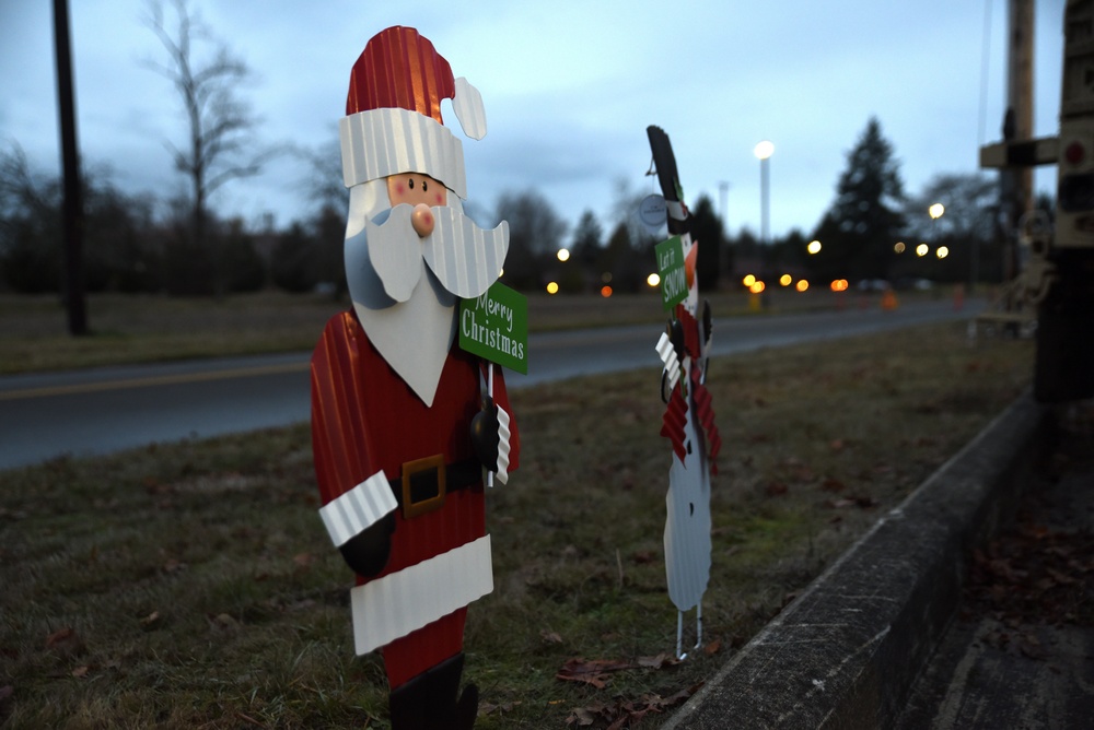 Team McChord holiday tree lighting ceremony