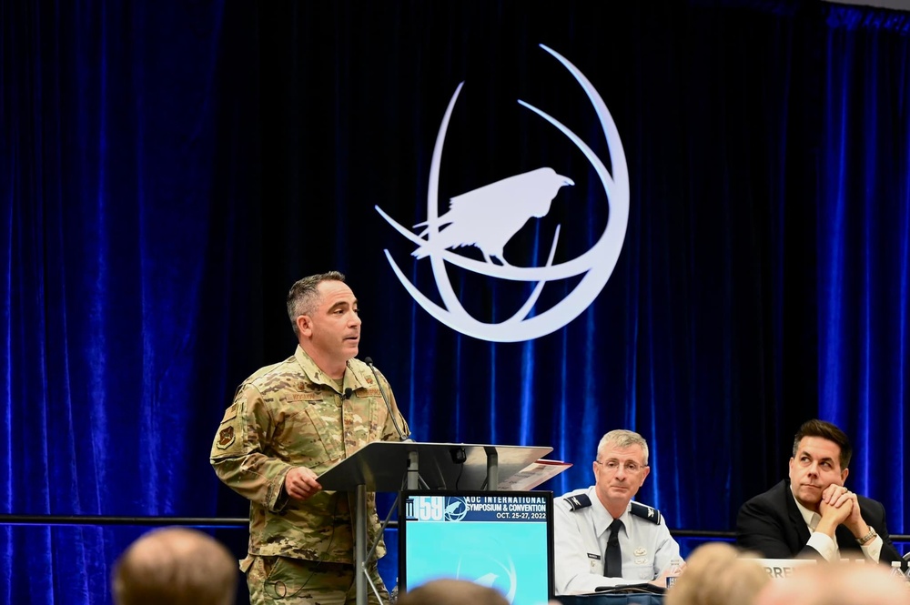 Crows represent 350th SWW at 59th Annual AOC Symposium