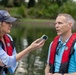 Local Media Interview USACE Public Affairs Officer on Water Recreation Safety