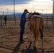 The last standing Mounted Color Guard