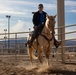 The last standing Mounted Color Guard