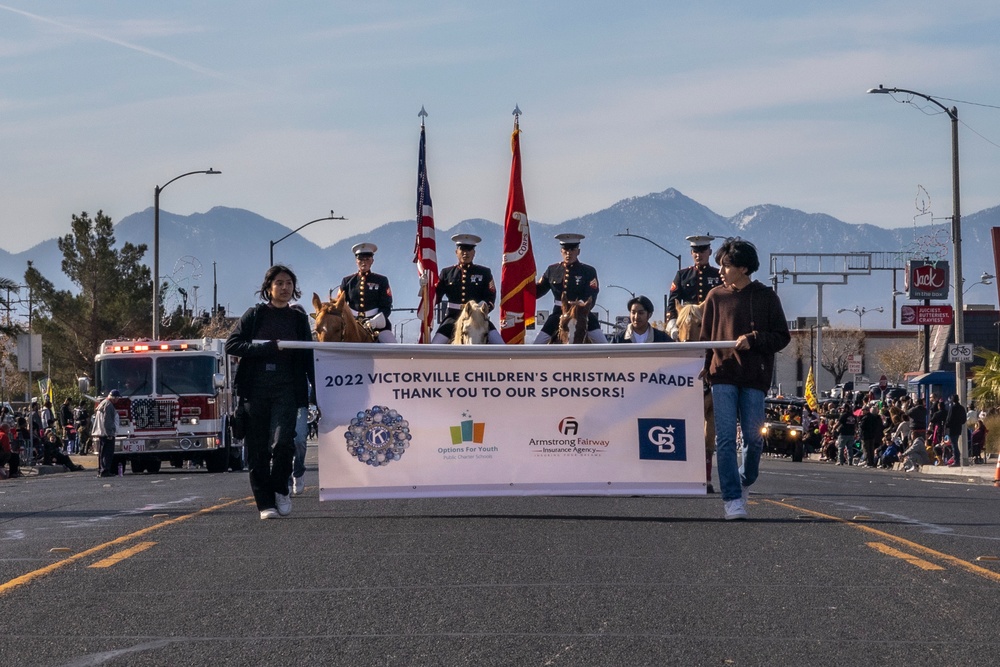 The last standing Mounted Color Guard