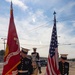 The last standing Mounted Color Guard