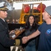 USS Portland (LPD 27) Celebrates Successful Artemis I Recovery