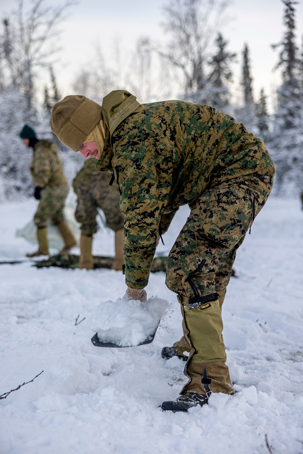 2d Recon Marines participate in cold weather training