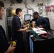 Sailors shop at USS Chung-Hoon ship store