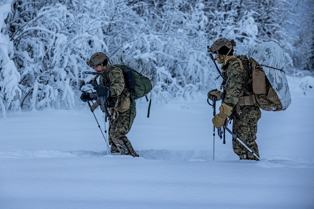 2d Reconnaissance Battalion Participates in Cold Weather Training