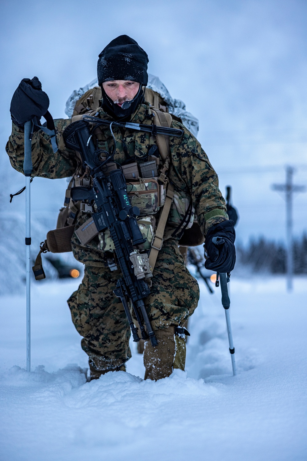 2d Reconnaissance Battalion Participates in Cold Weather Training