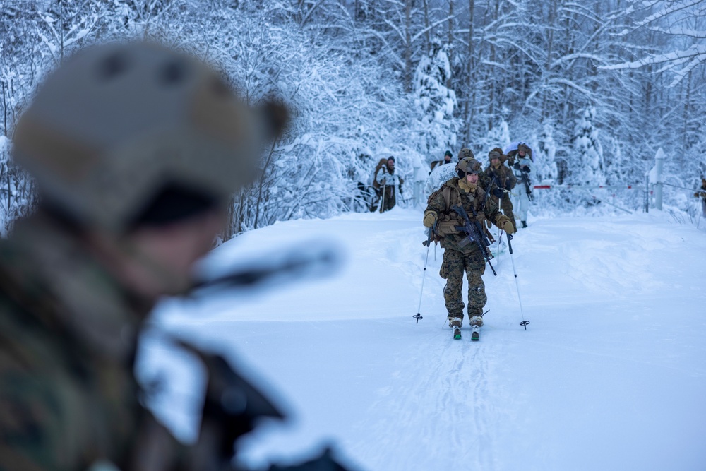 2d Reconnaissance Battalion Participates in Cold Weather Training