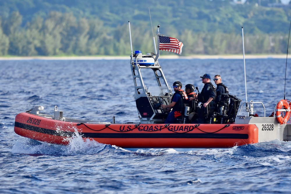 U.S. Coast Guard conducts operations, engagements in Commonwealth of the Northern Mariana Islands