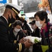 CFAY Year-End Traffic Safety Campaign at Yokosuka Chuo Station