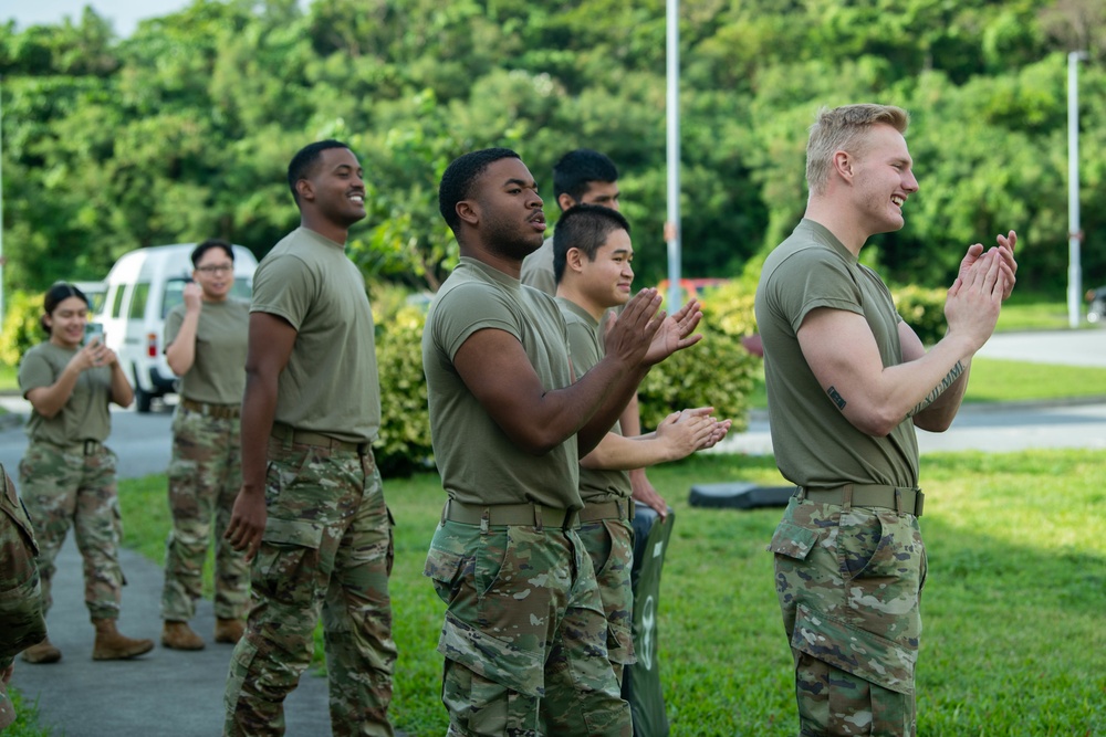 18 SFS conducts OC spray training