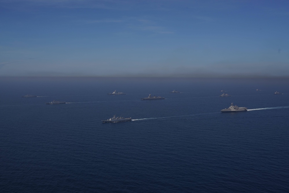 USS Oakland participates in Bangladesh IFR 2022