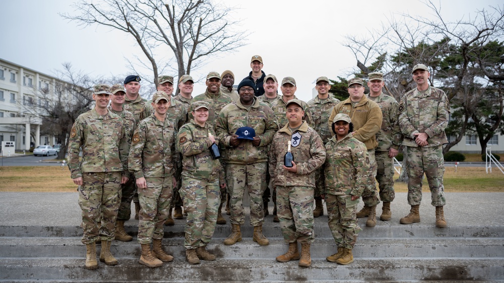Misawa Celebrates New Chief Selects