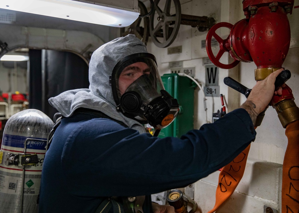 Daily Operations Aboard USS George H.W. Bush (CVN 77)