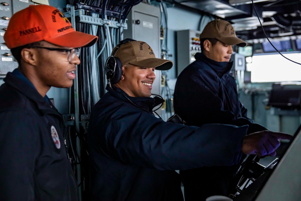 Daily Operations Aboard USS George H.W. Bush (CVN 77)