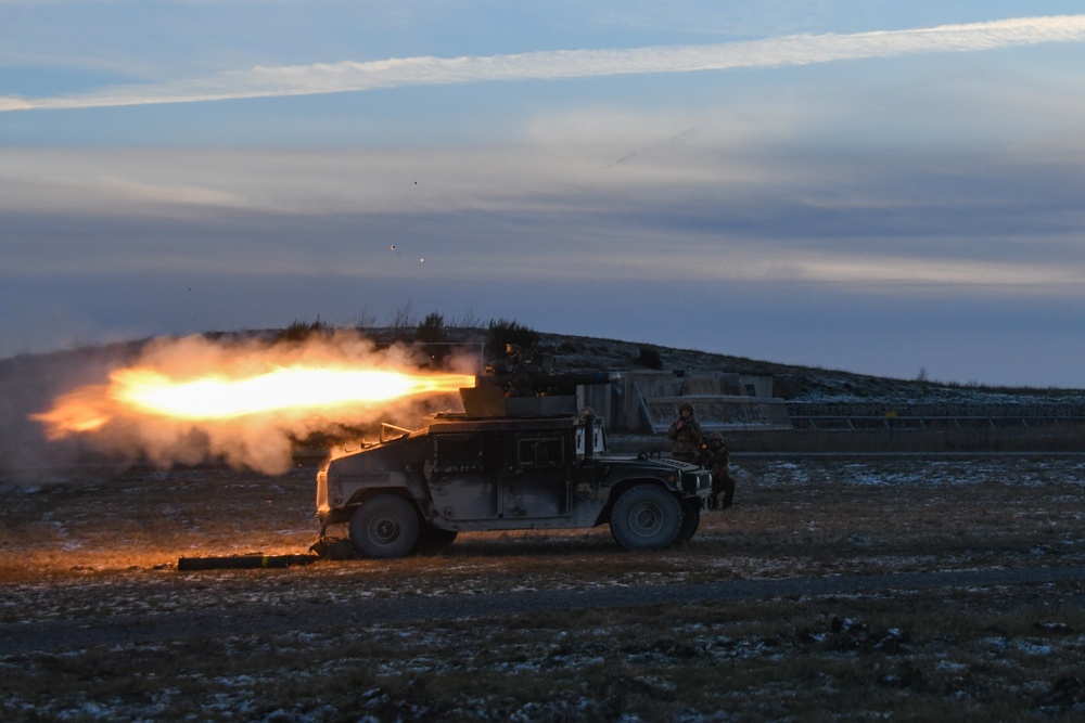 1-91 CAV, 173rd fire TOW missiles