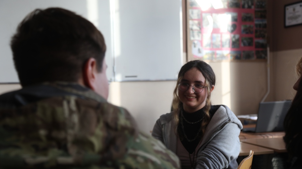 GREYWOLF Troopers Visit Polish Students