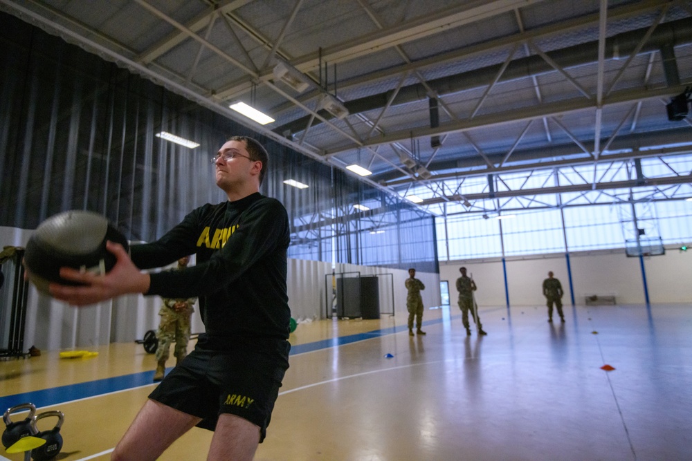 39th Strategic Signal Battalion Q1 Best Warrior Competition - ACFT