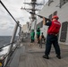 USS Delbert D. Black Conducts RAS with USNS Matthew Perry