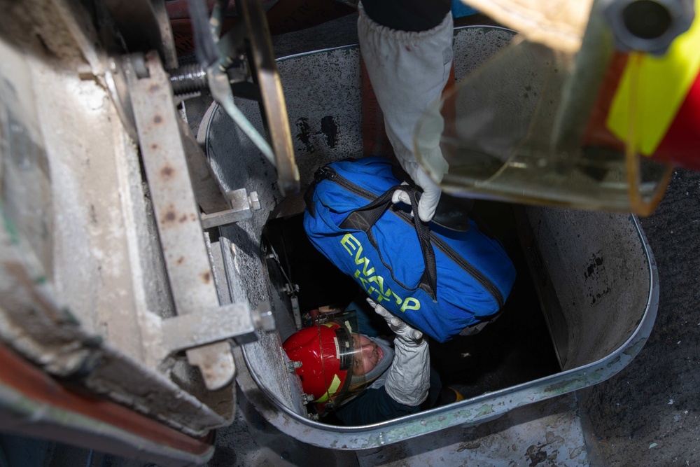 USS Dextrous Flooding Exercise Drill