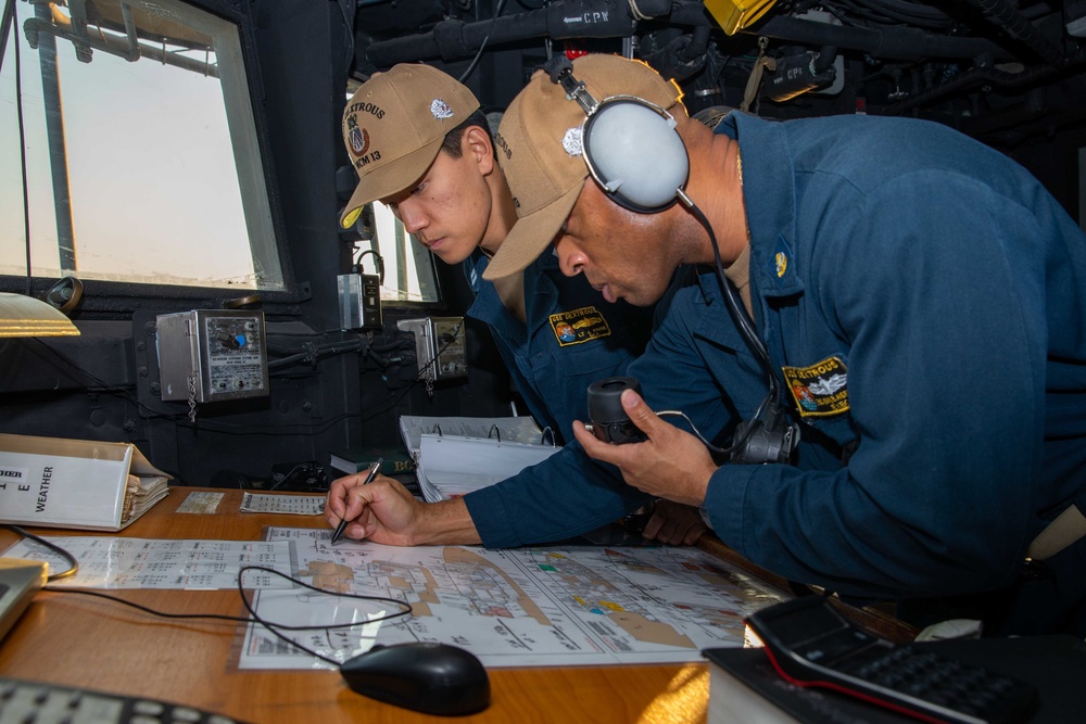 USS Dextrous Flooding Exercise Drill