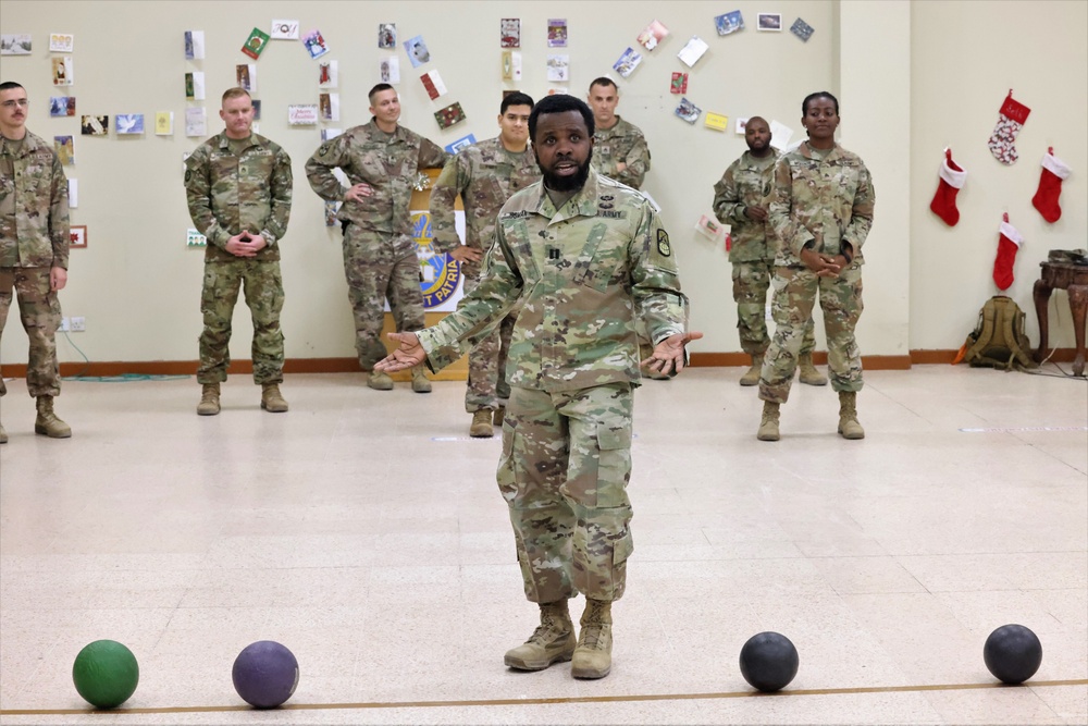 ASG-Kuwait hosts a Resiliency Fair for Camp Arifjan Service Members, December, 2022