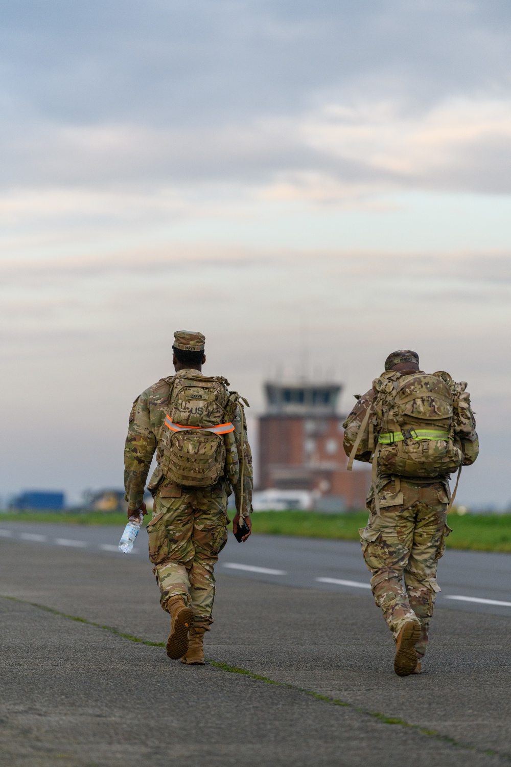 39th Strategic Signal Battalion Q1 Best Warrior Competition: Ruck March