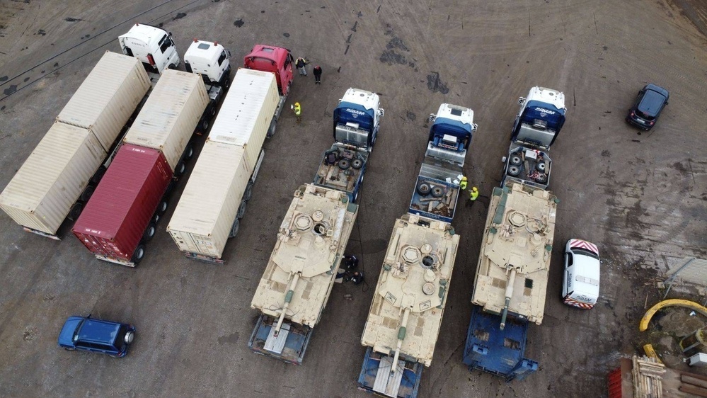 U.S. Army equipment arrives with economic opportunity in Greece