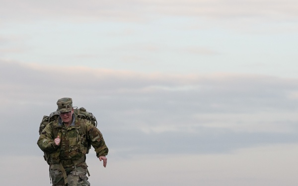 39th Strategic Signal Battalion Q1 Best Warrior Competition: Ruck March