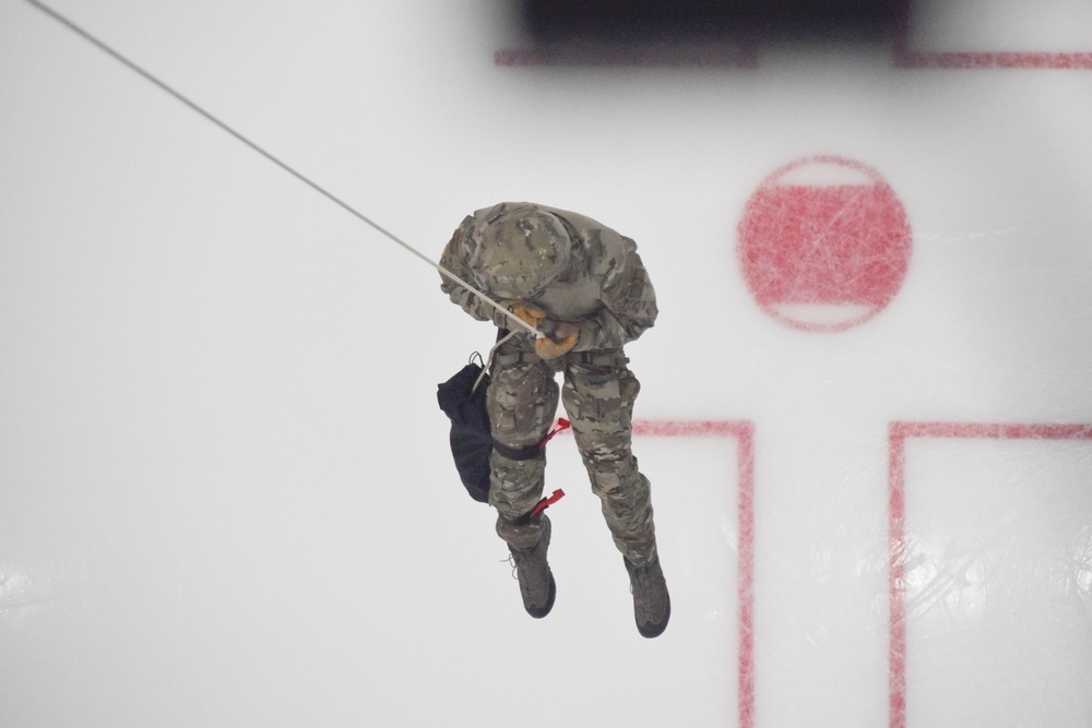 106th Rescue Wing drop the puck for Islanders Game