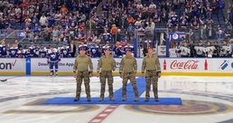 106th Rescue Wing drop the puck for Islanders Game