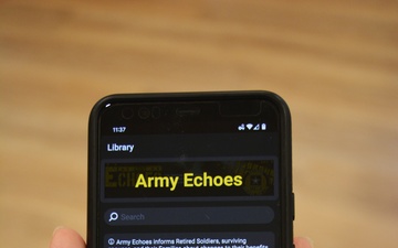Army Echoes app for Retired Soldiers